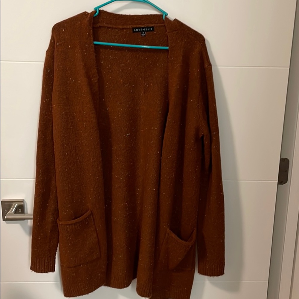 Burnt Orange cardigan